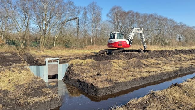 Moss Side Farm: Peatland Restoration, Wetland Habitat Creation & Wetter Farming