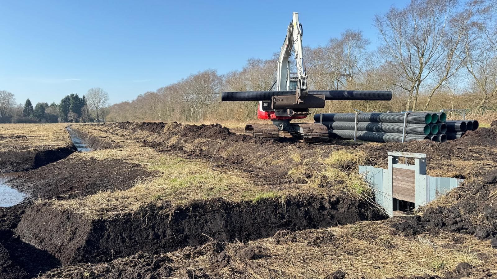 Installation of Overflow Pipes