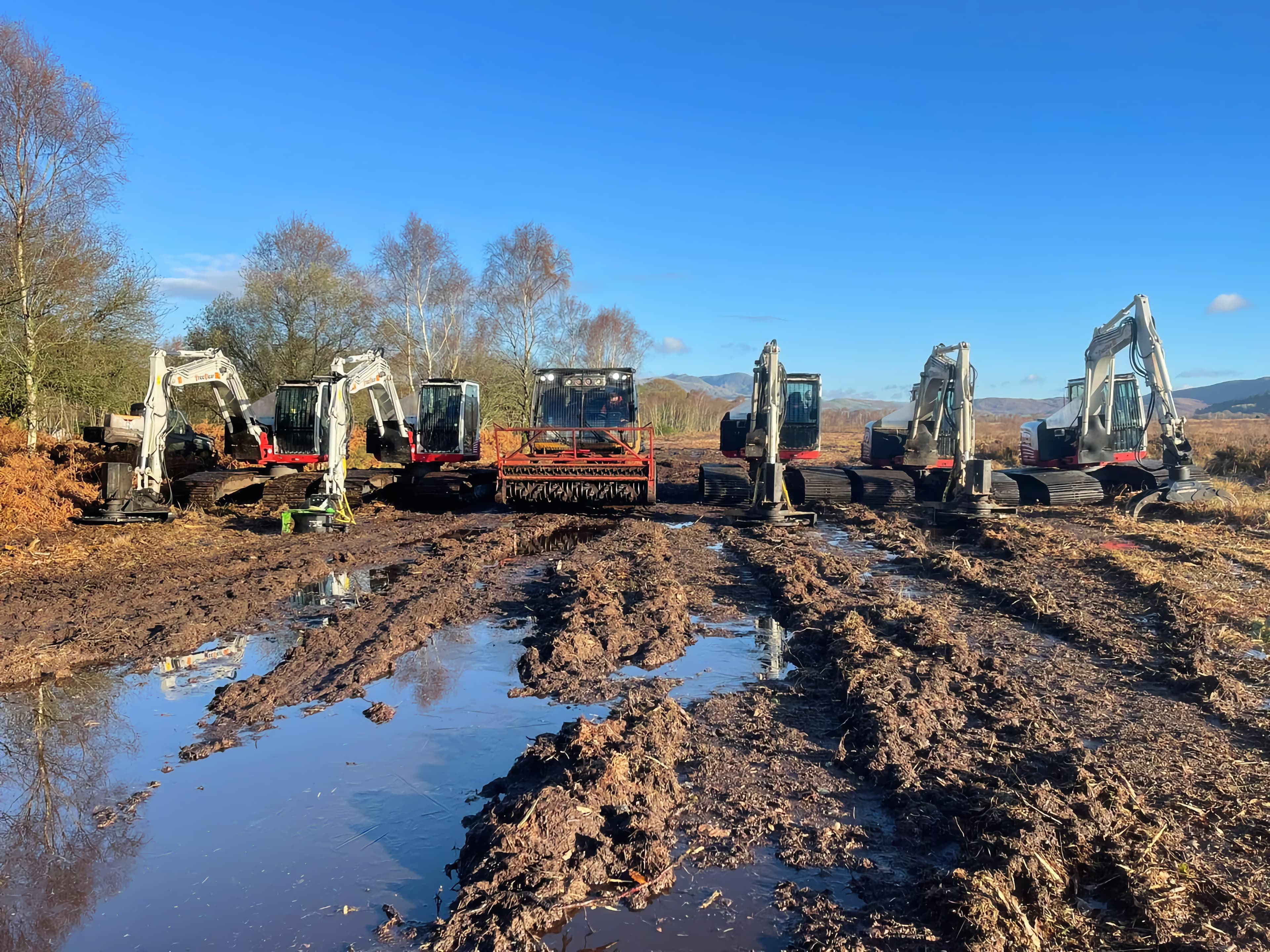 Peatland restoration